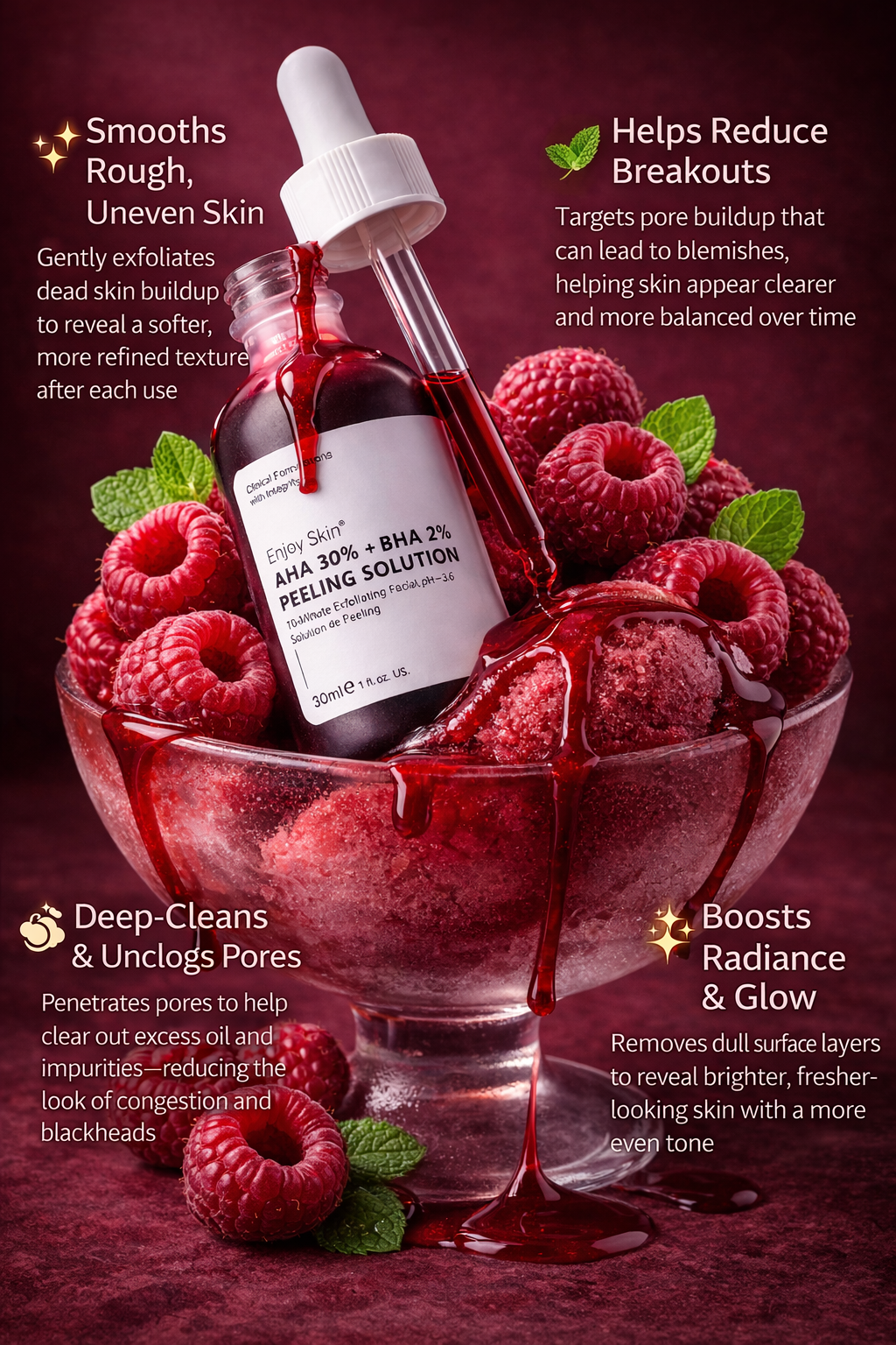 Fruit Acid Salicylic Acid Acne Treatment Essence