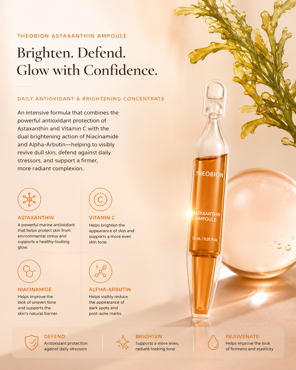 Astaxanthin Facial Essence – 6,000x Stronger Than Vitamin C for Deeper Skin Protection