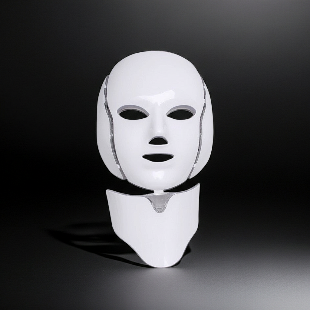 LED Beauty Mask – Photon Light Therapy & EMS Microcurrent | At-Home Skin Rejuvenation