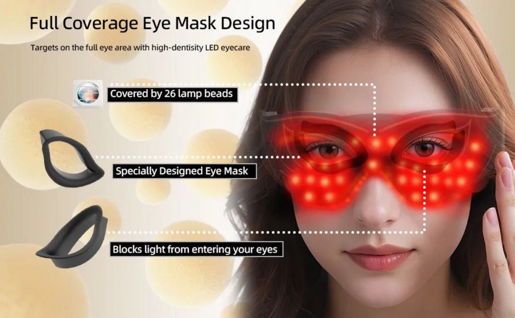 BrightEyes Puffiness Relief LED Mask