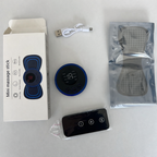 Cordless Neck Massager with Heat - Rechargeable Wireless Relaxation