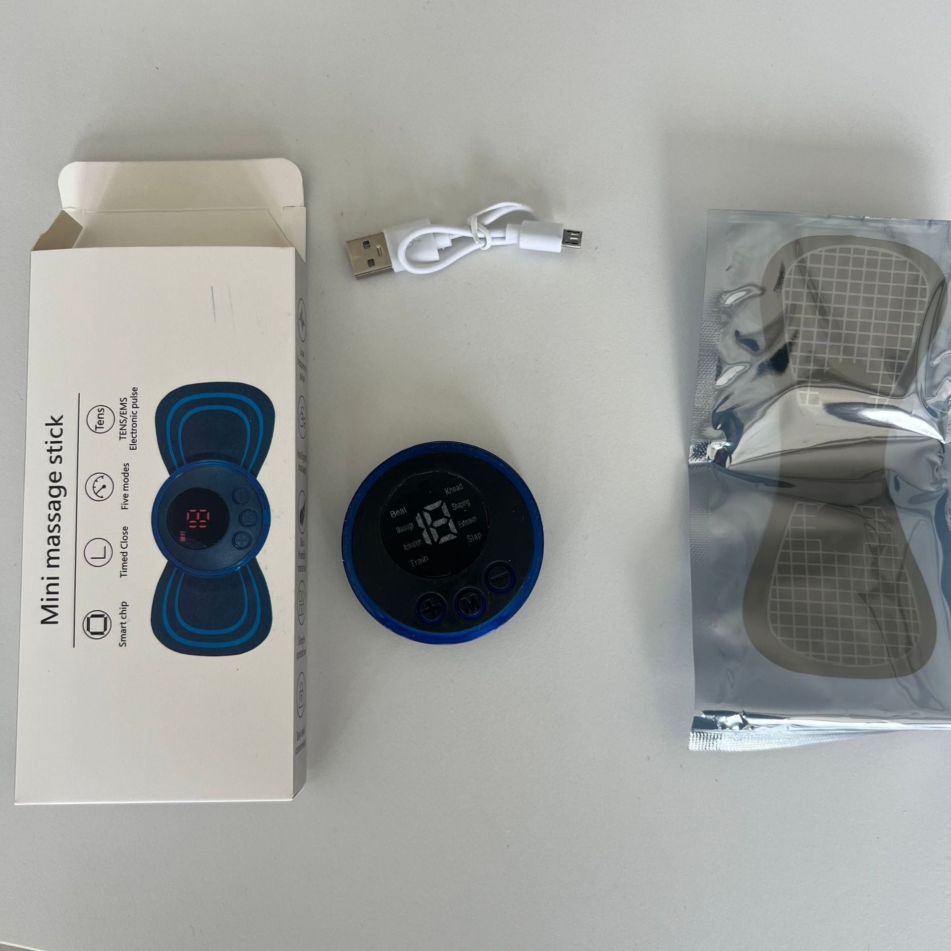 Cordless Neck Massager with Heat - Rechargeable Wireless Relaxation
